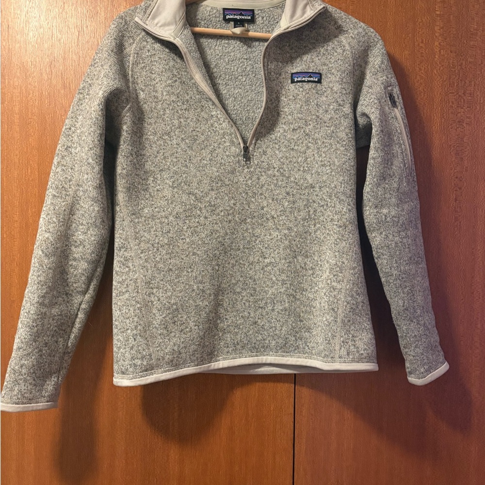 Patagonia Khaki Fleece Pullover